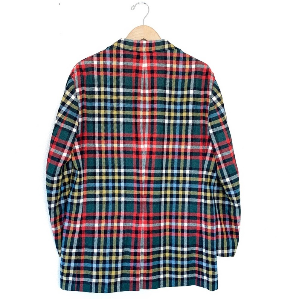 Etro Tartan Wool Blazer - Picture 2 of 8